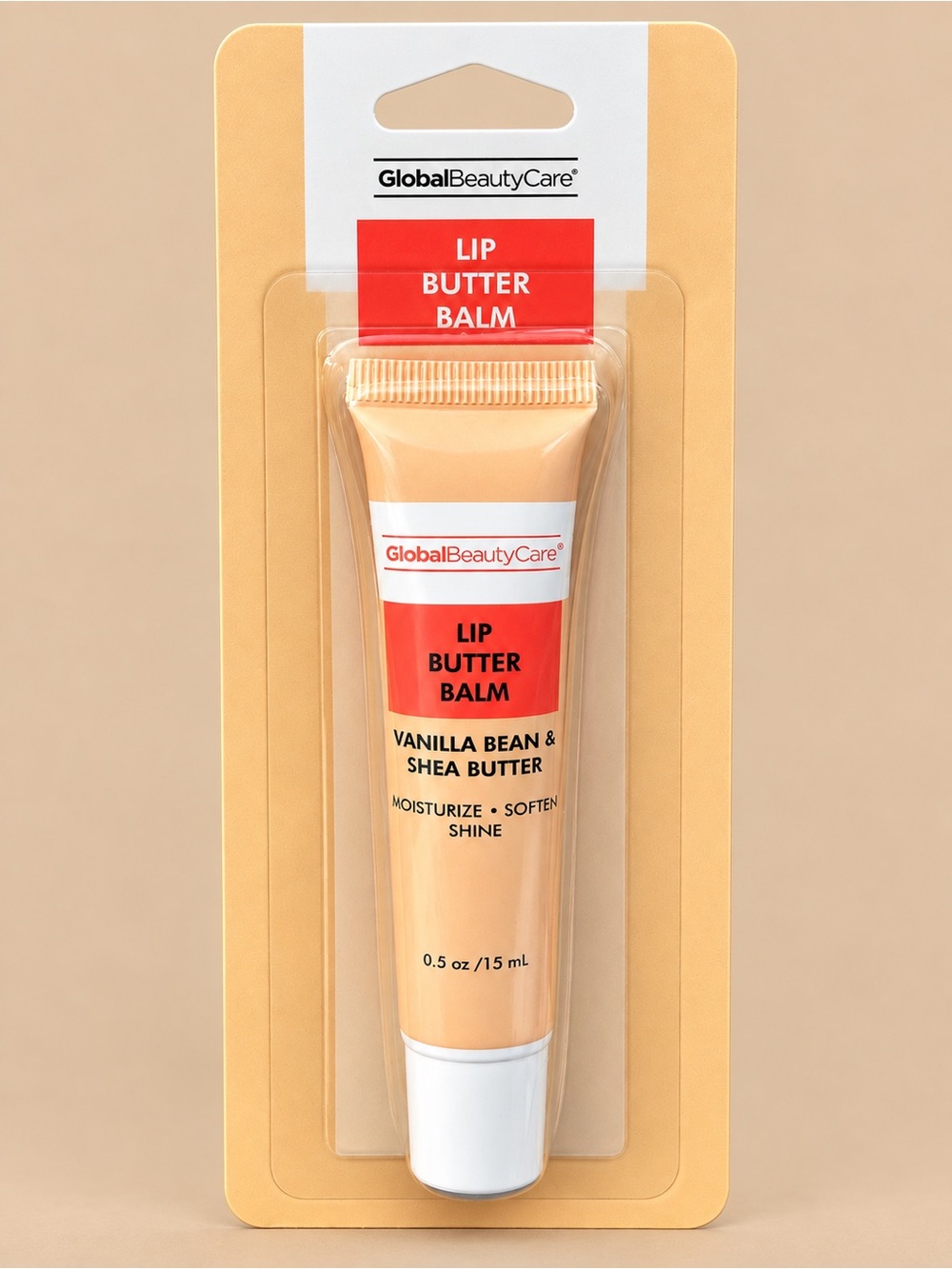GlobalBeautyCare Lip Butter Balm Vanilla Bean & Shea Butter